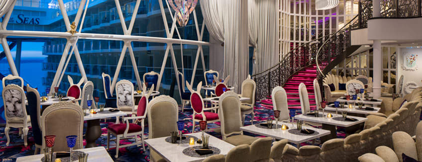 Cruise Ship Restaurant Wonderland on RCI